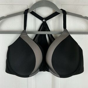 Victoria's Secret Black and Gray Bra